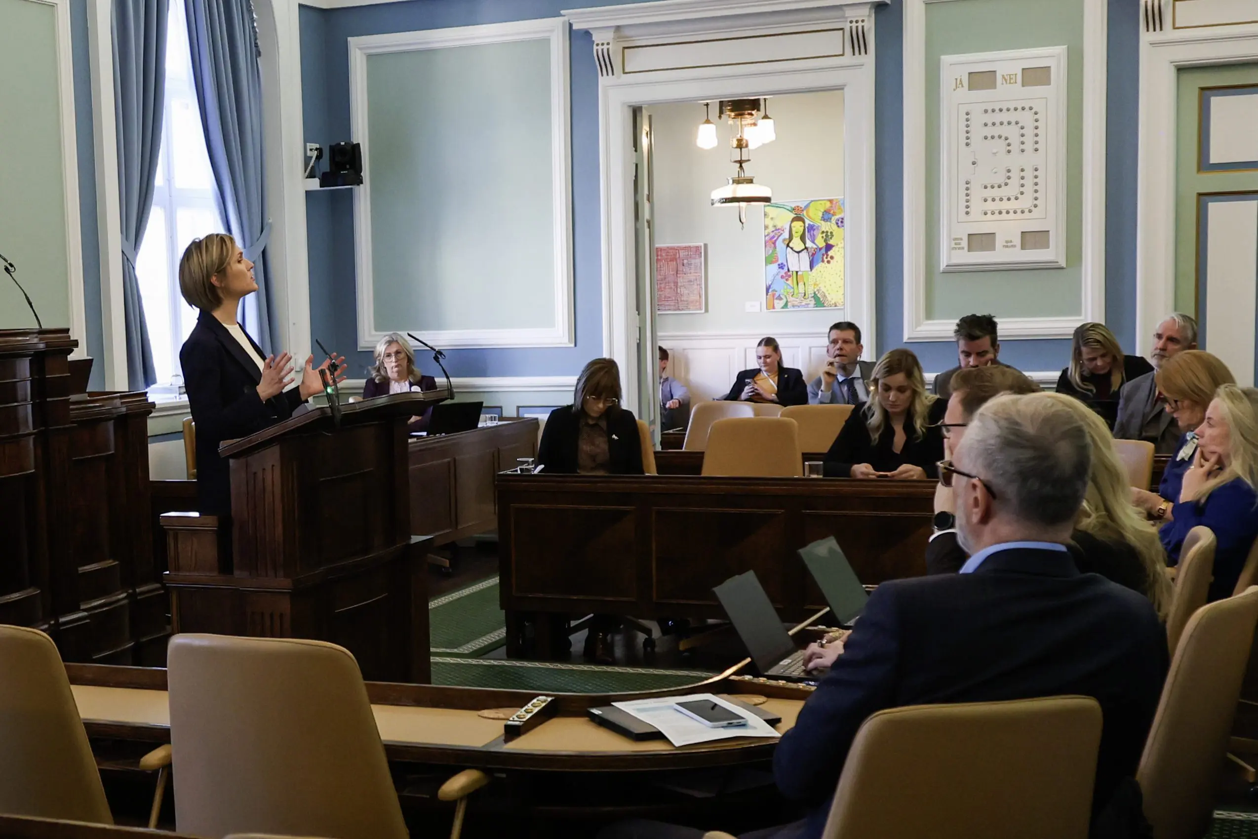 Næsti þingfundur verður haldinn 14. janúar.